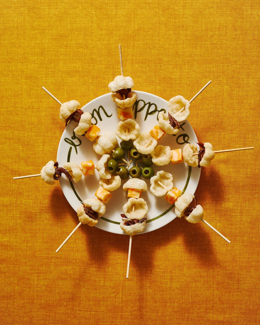Aperitivo snacking scene