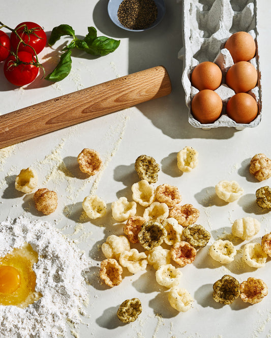 Making pasta from scratch