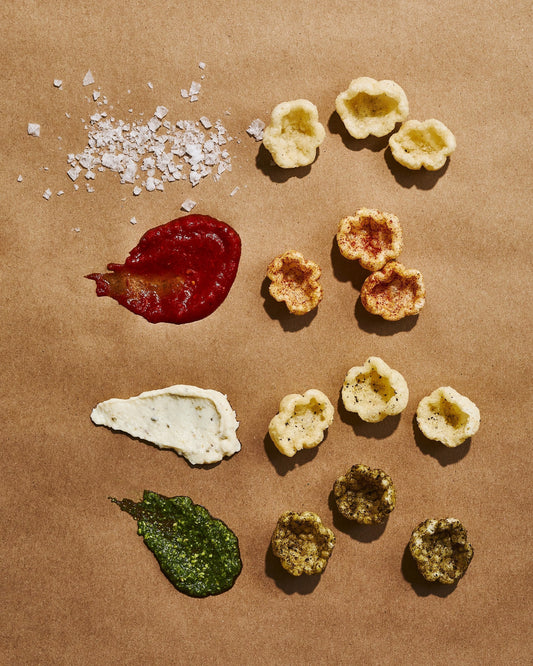 Tantos with marinara dipping sauce